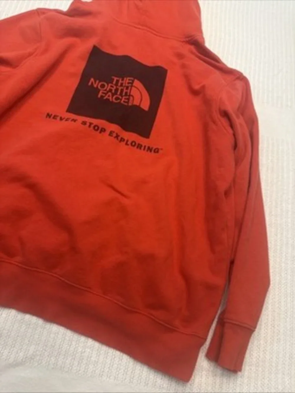 THE NORTH FACE Hoodie Mens XXLHalf Dome Fleece Sweatshirt Pullover Red